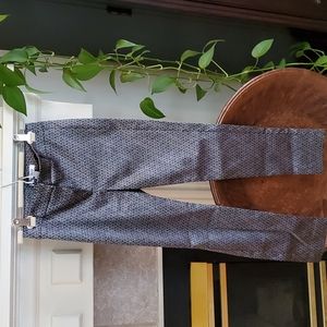 White House Black Market Patterned Pants Size 0